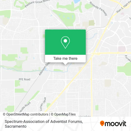 Spectrum-Association of Adventist Forums map