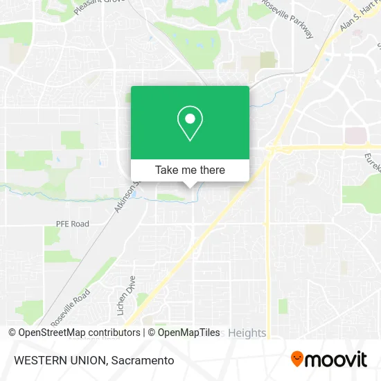 Mapa de WESTERN UNION