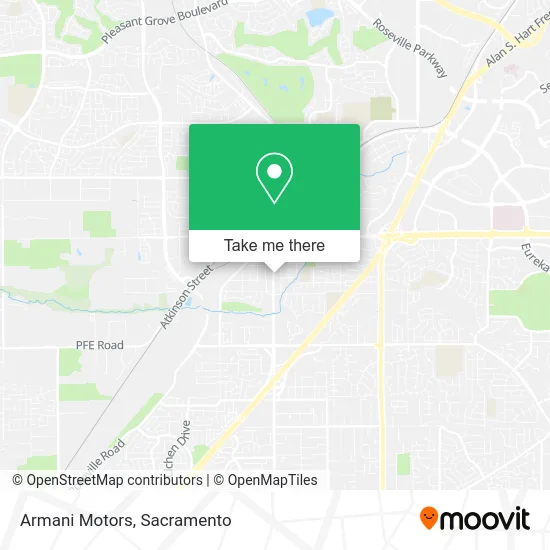 Mapa de Armani Motors