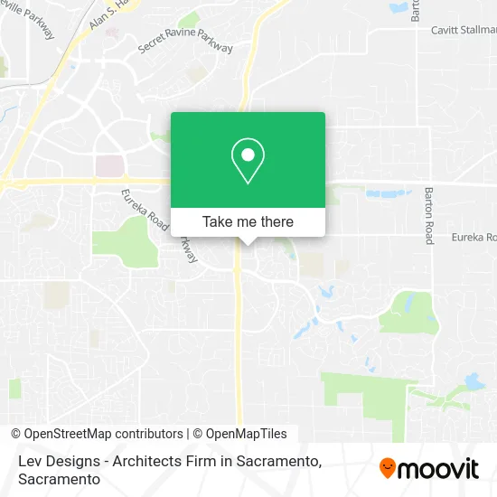 Lev Designs - Architects Firm in Sacramento map