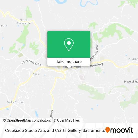 Mapa de Creekside Studio Arts and Crafts Gallery