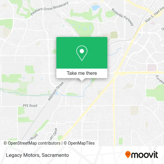 Mapa de Legacy Motors