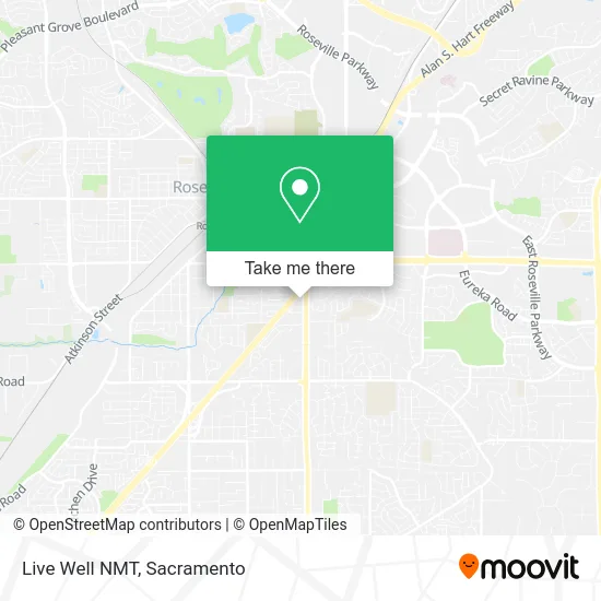 Mapa de Live Well NMT