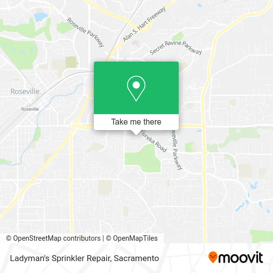Ladyman's Sprinkler Repair map