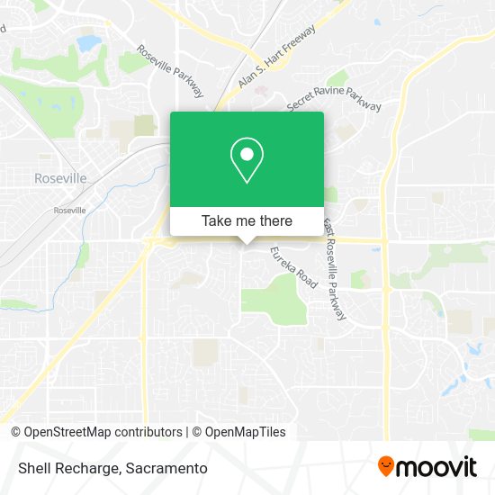 Shell Recharge map