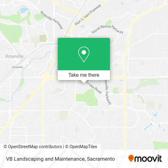 VB Landscaping and Maintenance map