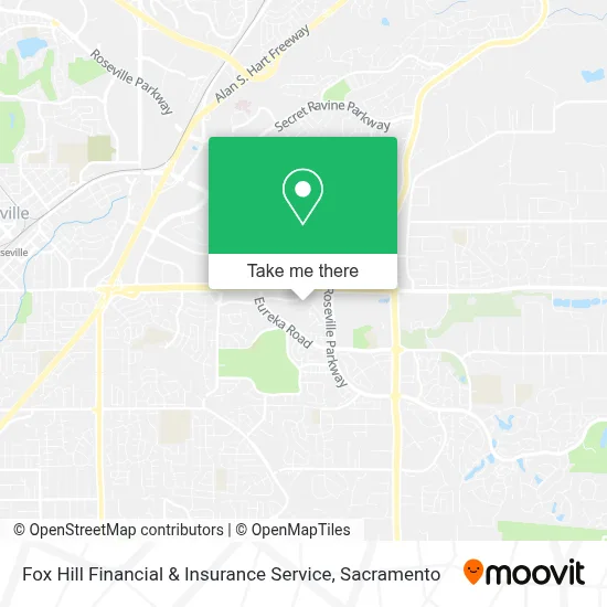 Fox Hill Financial & Insurance Service map