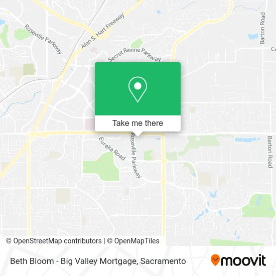 Mapa de Beth Bloom - Big Valley Mortgage