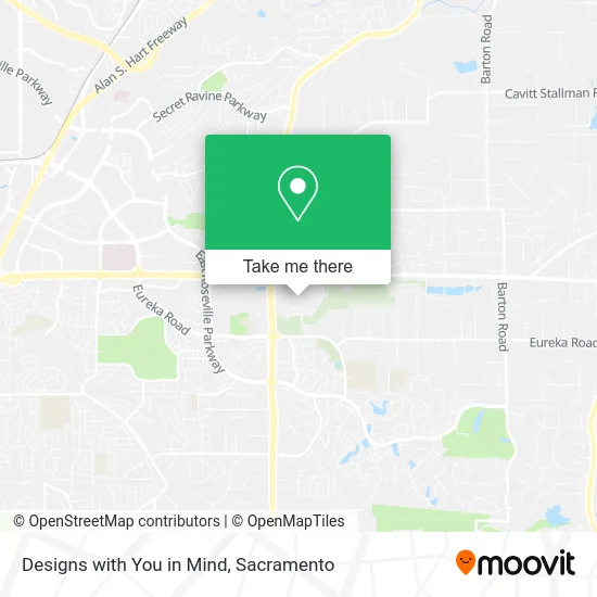 Mapa de Designs with You in Mind