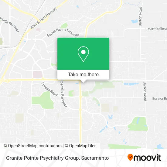 Mapa de Granite Pointe Psychiatry Group