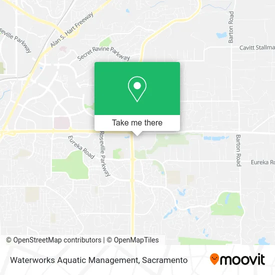 Mapa de Waterworks Aquatic Management