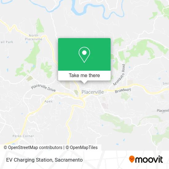 Mapa de EV Charging Station