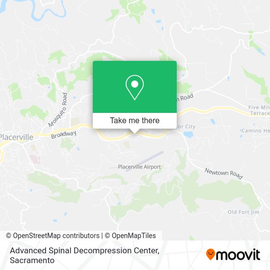 Advanced Spinal Decompression Center map
