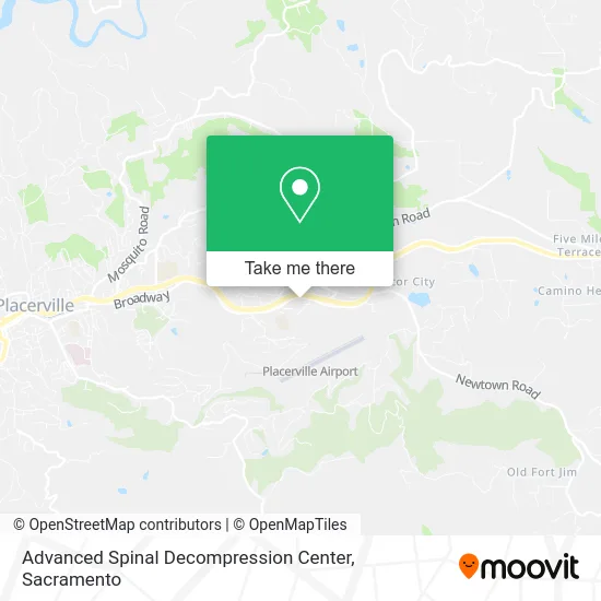Mapa de Advanced Spinal Decompression Center