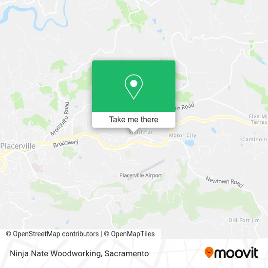 Mapa de Ninja Nate Woodworking