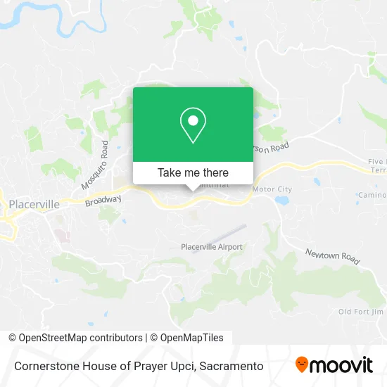 Mapa de Cornerstone House of Prayer Upci