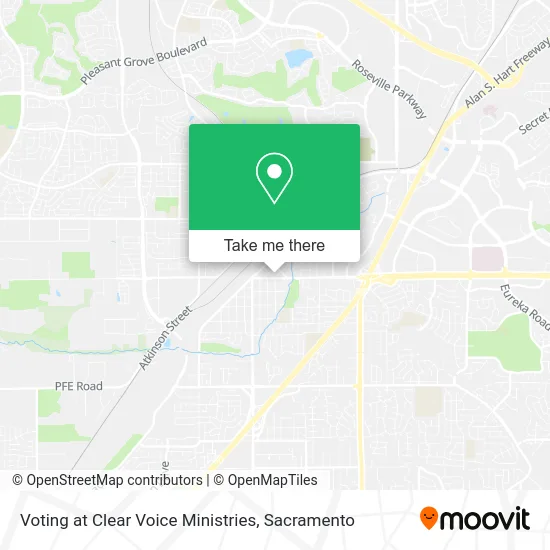 Mapa de Voting at Clear Voice Ministries