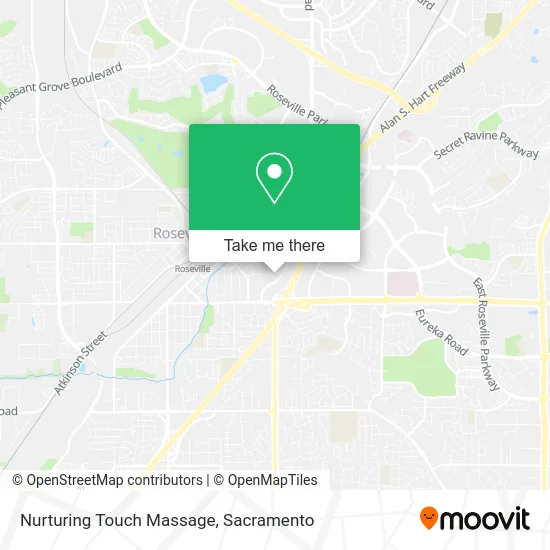 Nurturing Touch Massage map