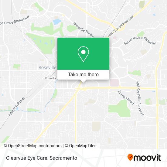 Clearvue Eye Care map