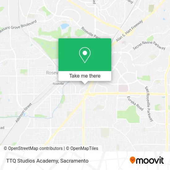 Mapa de TTQ Studios Academy