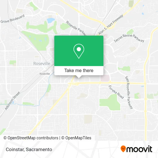 Mapa de Coinstar