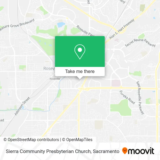 Mapa de Sierra Community Presbyterian Church