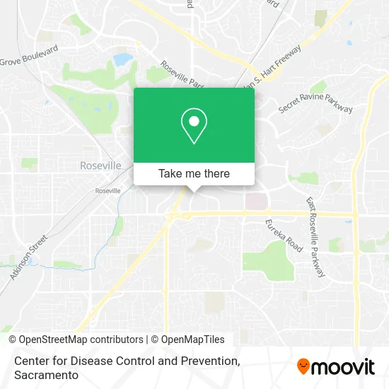 Mapa de Center for Disease Control and Prevention