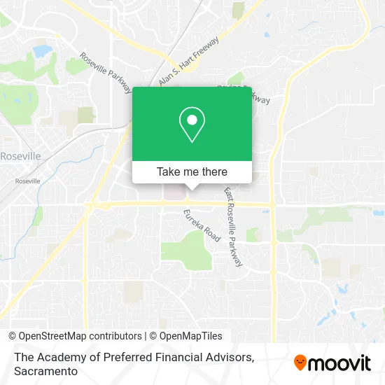 Mapa de The Academy of Preferred Financial Advisors
