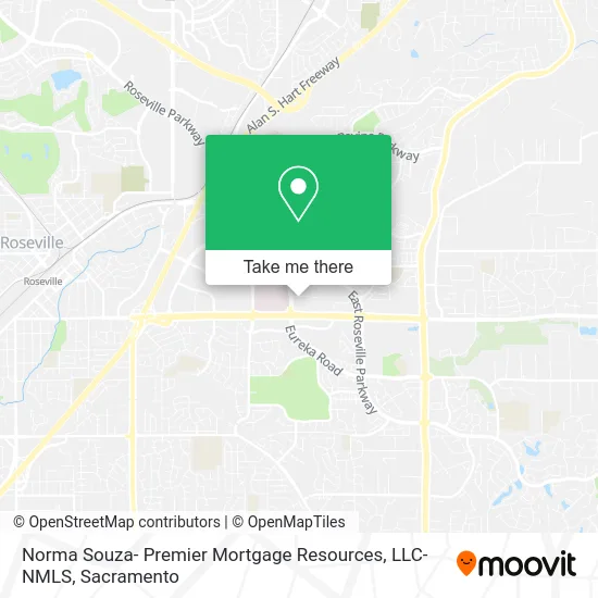 Norma Souza- Premier Mortgage Resources, LLC- NMLS map