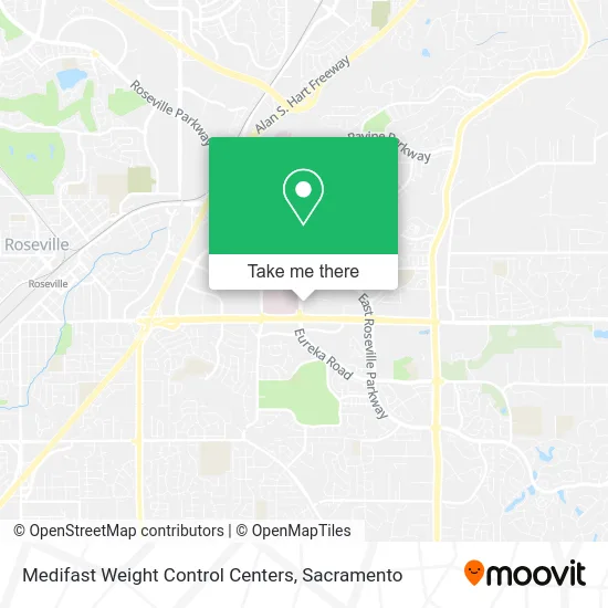 Mapa de Medifast Weight Control Centers