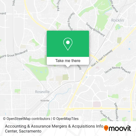 Accounting & Assurance Mergers & Acquisitions Info Center map