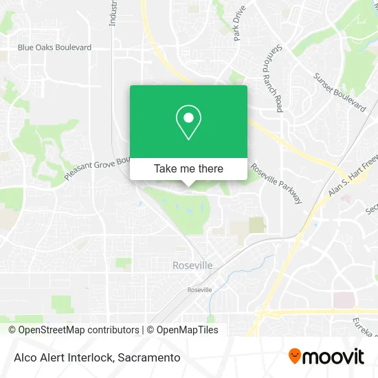 Mapa de Alco Alert Interlock