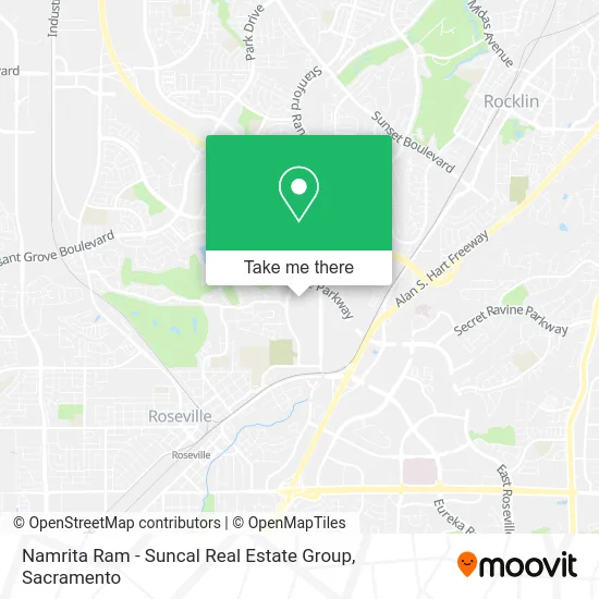 Namrita Ram - Suncal Real Estate Group map