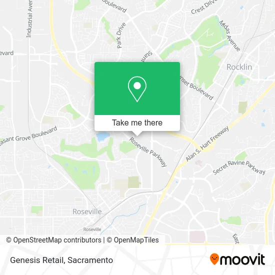 Mapa de Genesis Retail