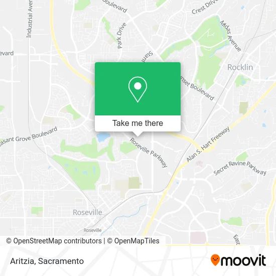 Mapa de Aritzia
