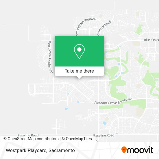 Westpark Playcare map