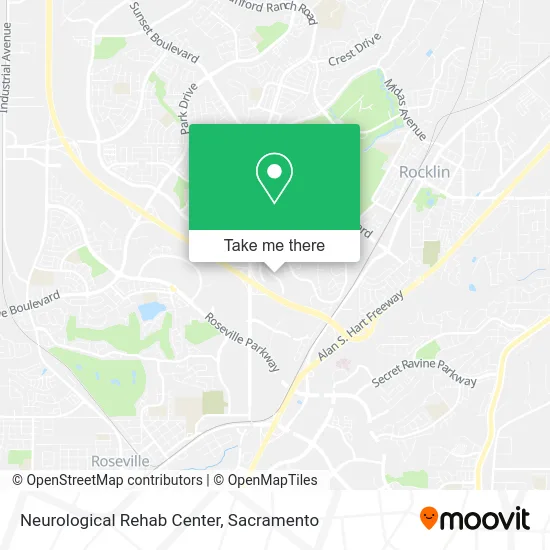 Mapa de Neurological Rehab Center
