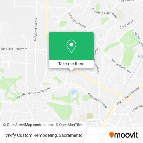 Mapa de Vivify Custom Remodeling