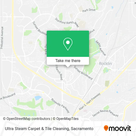Mapa de Ultra Steam Carpet & Tile Cleaning