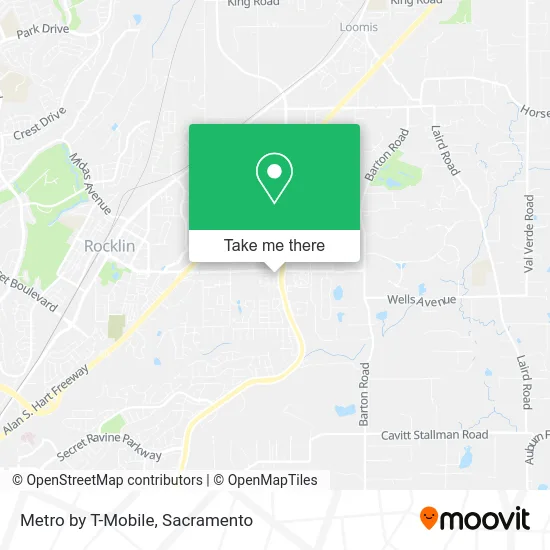 Mapa de Metro by T-Mobile