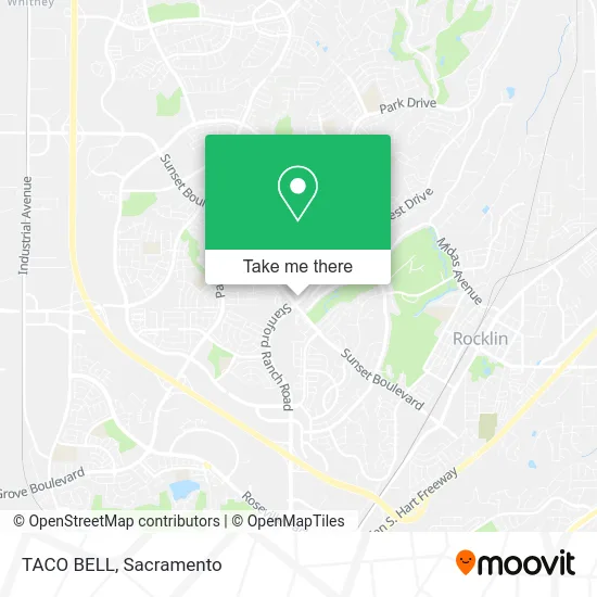 Mapa de TACO BELL