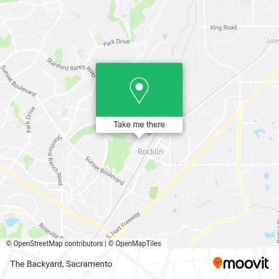 The Backyard map