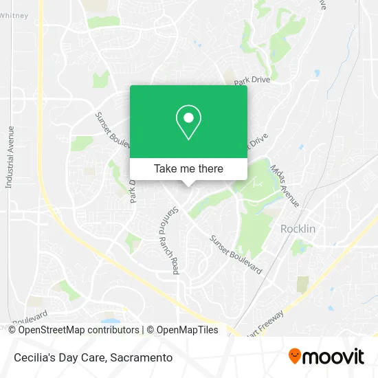 Cecilia's Day Care map