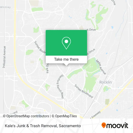 Mapa de Kale's Junk & Trash Removal