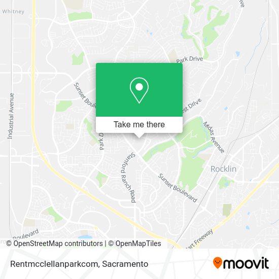 Rentmcclellanparkcom map
