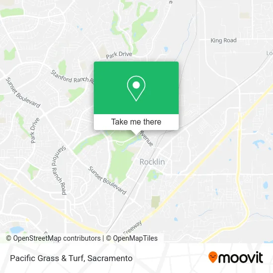 Mapa de Pacific Grass & Turf