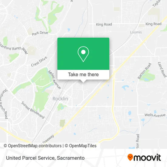 Mapa de United Parcel Service