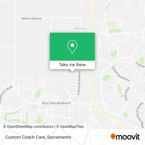 Mapa de Custom Coach Care
