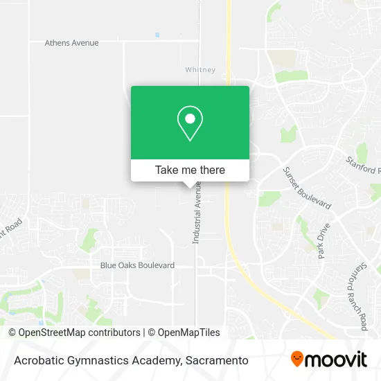 Mapa de Acrobatic Gymnastics Academy