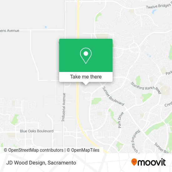 Mapa de JD Wood Design